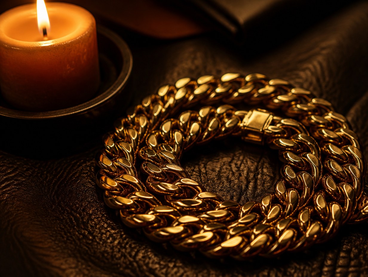 Gold Chain mockup example