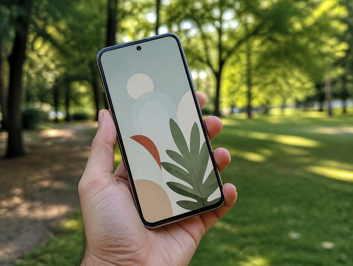Google Pixel 9 mockup example