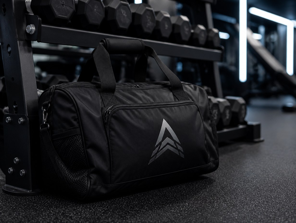 Gym Bag mockup example