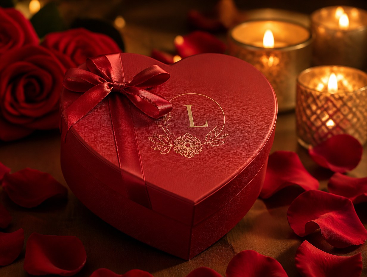Heart Shaped Box mockup example