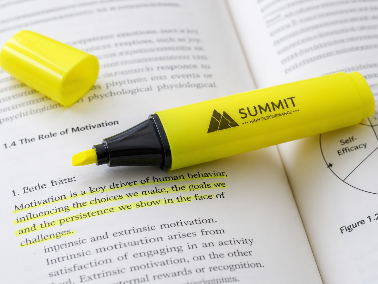AI-generated highlighter mockup sample