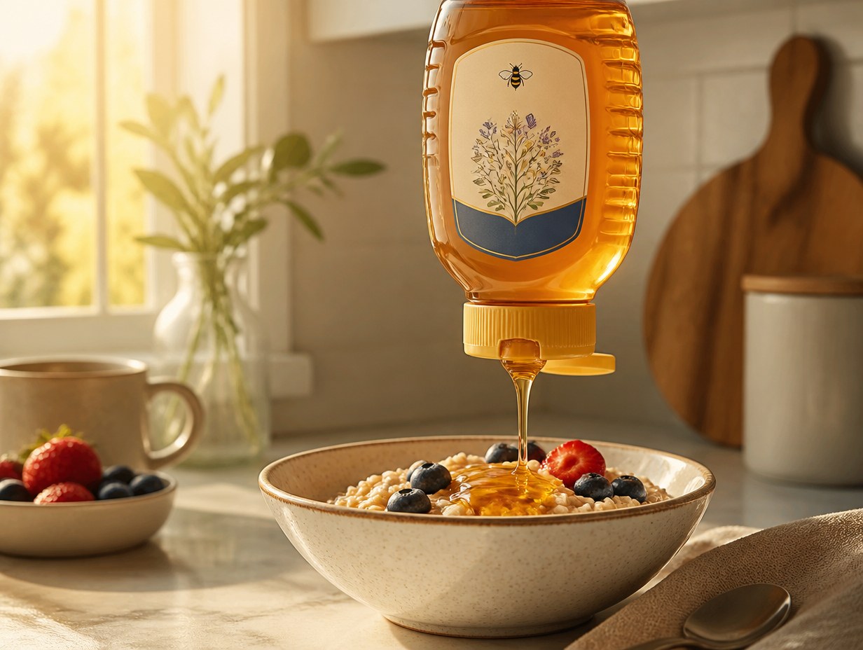 Honey Squeeze Bottle mockup example