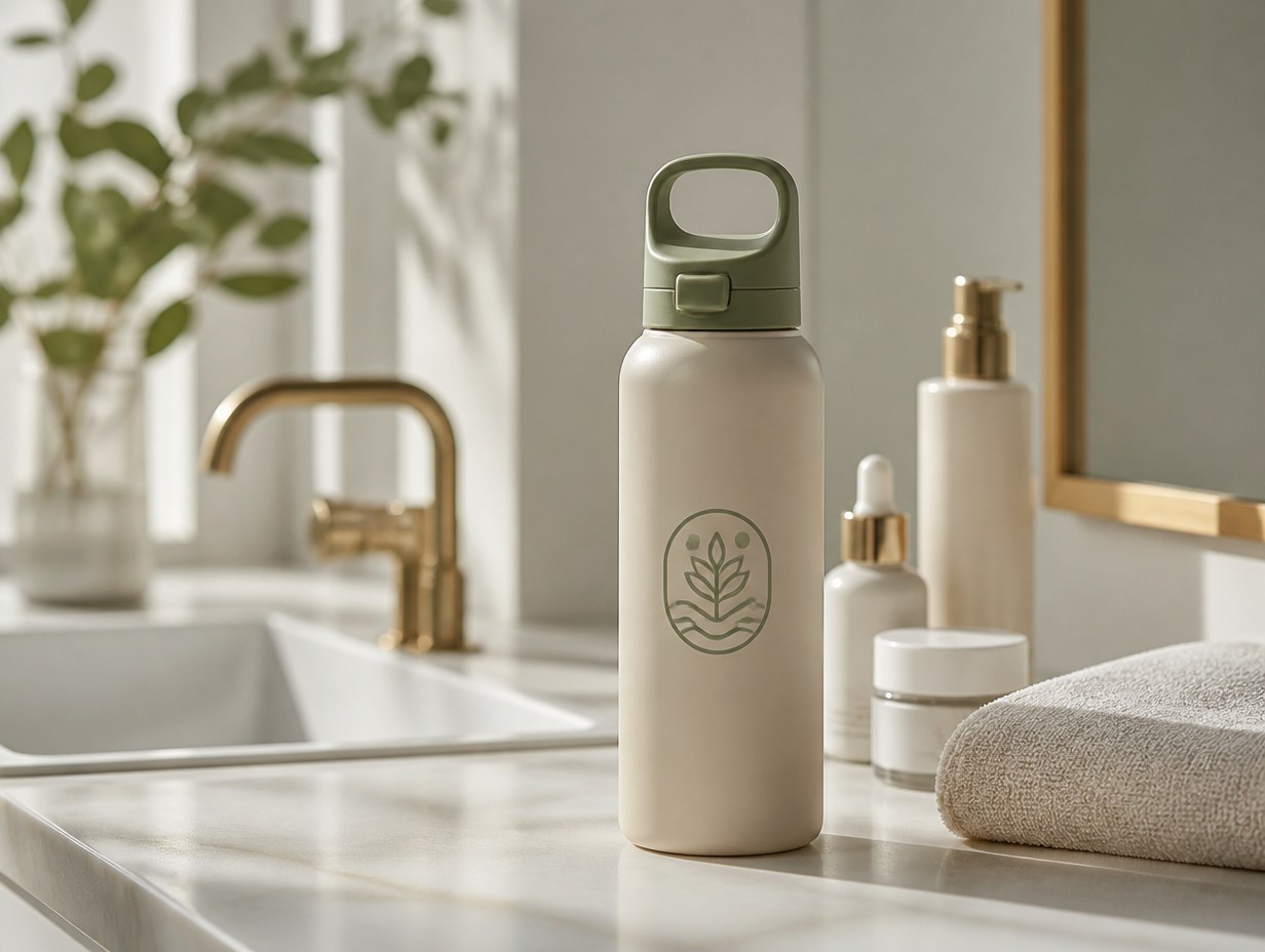 Hydration Bottle mockup example