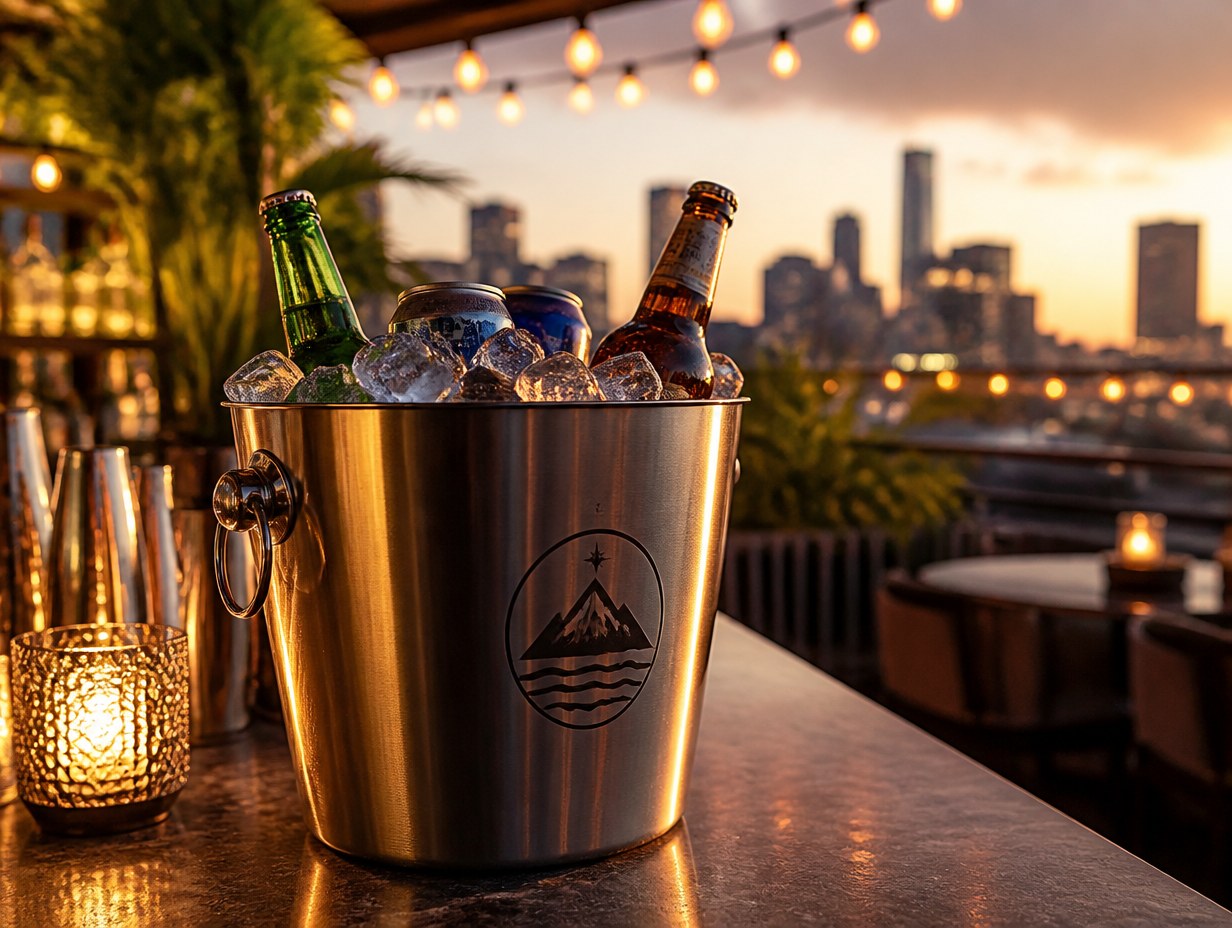 Ice Bucket mockup example