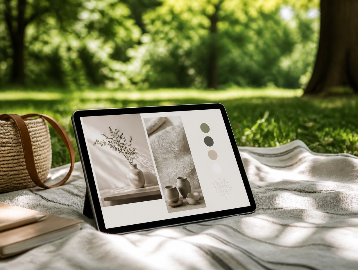 iPad Air mockup example