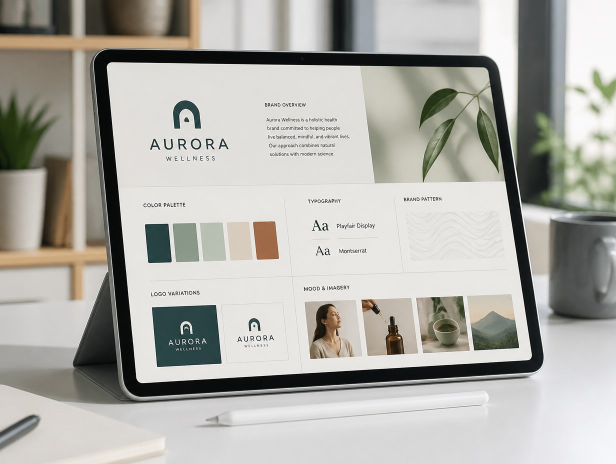 iPad App Screen mockup example
