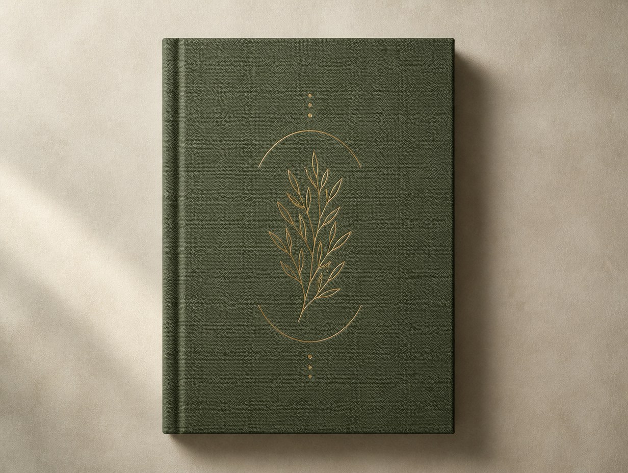 AI-generated journal cover mockup sample