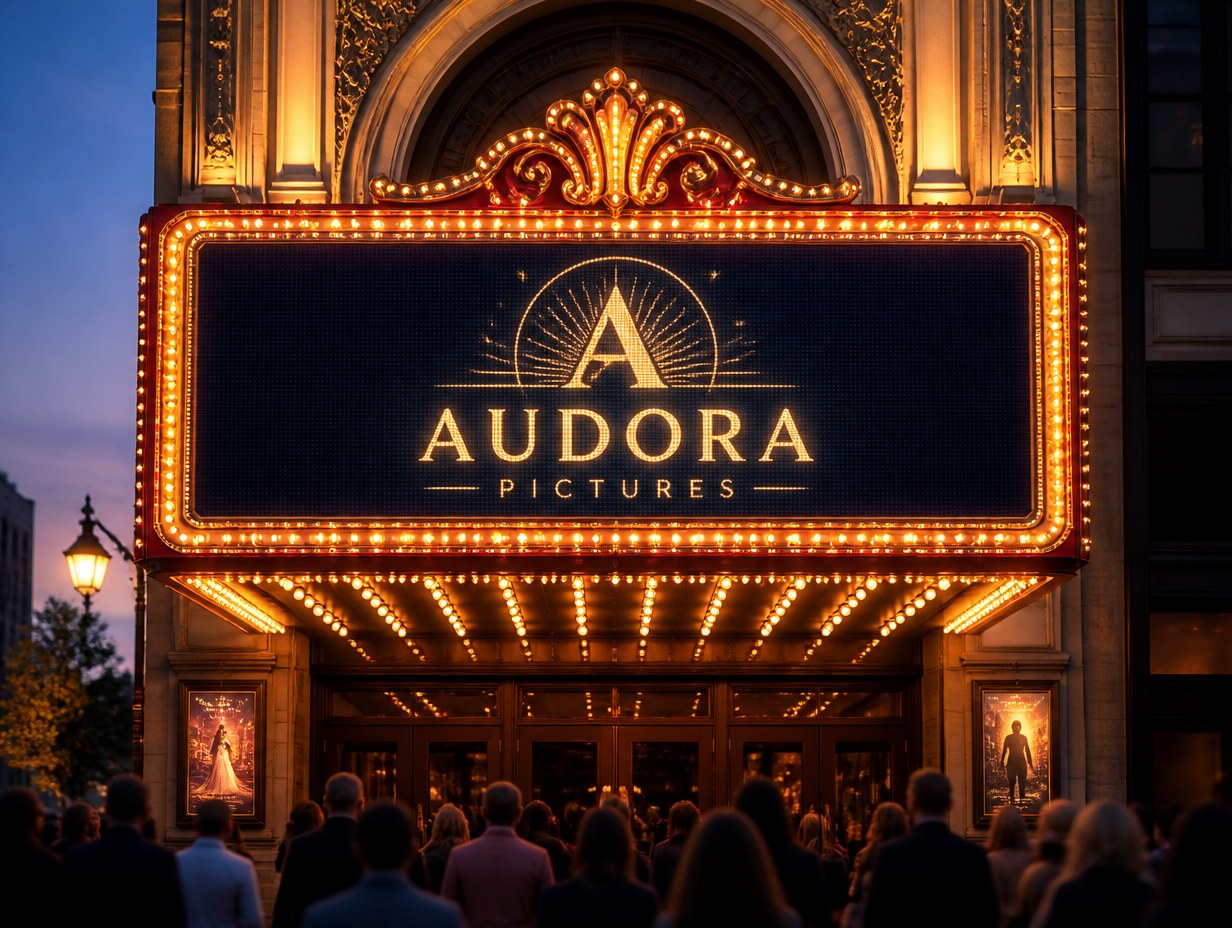 LED Marquee Sign mockup example