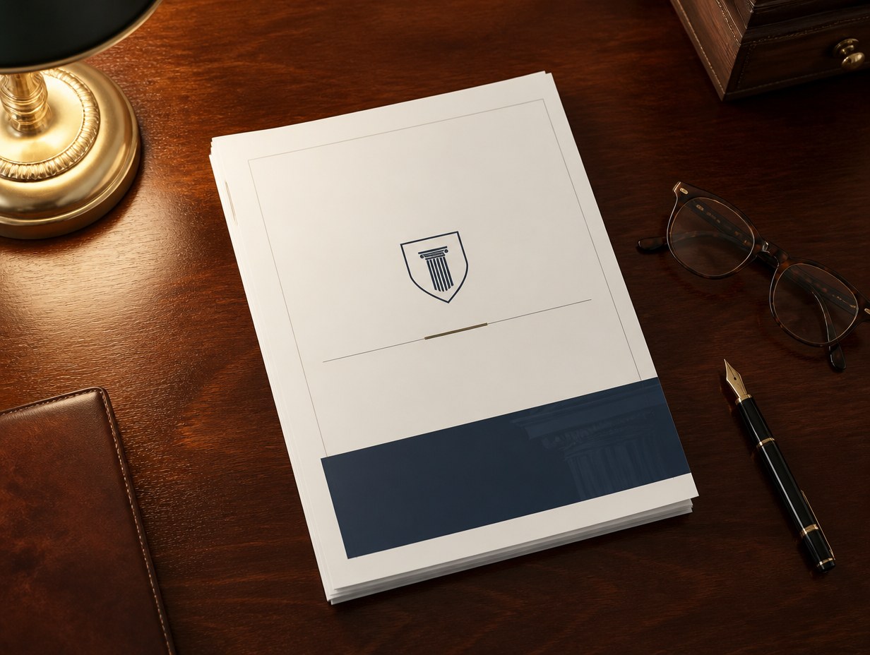 Legal Document mockup example