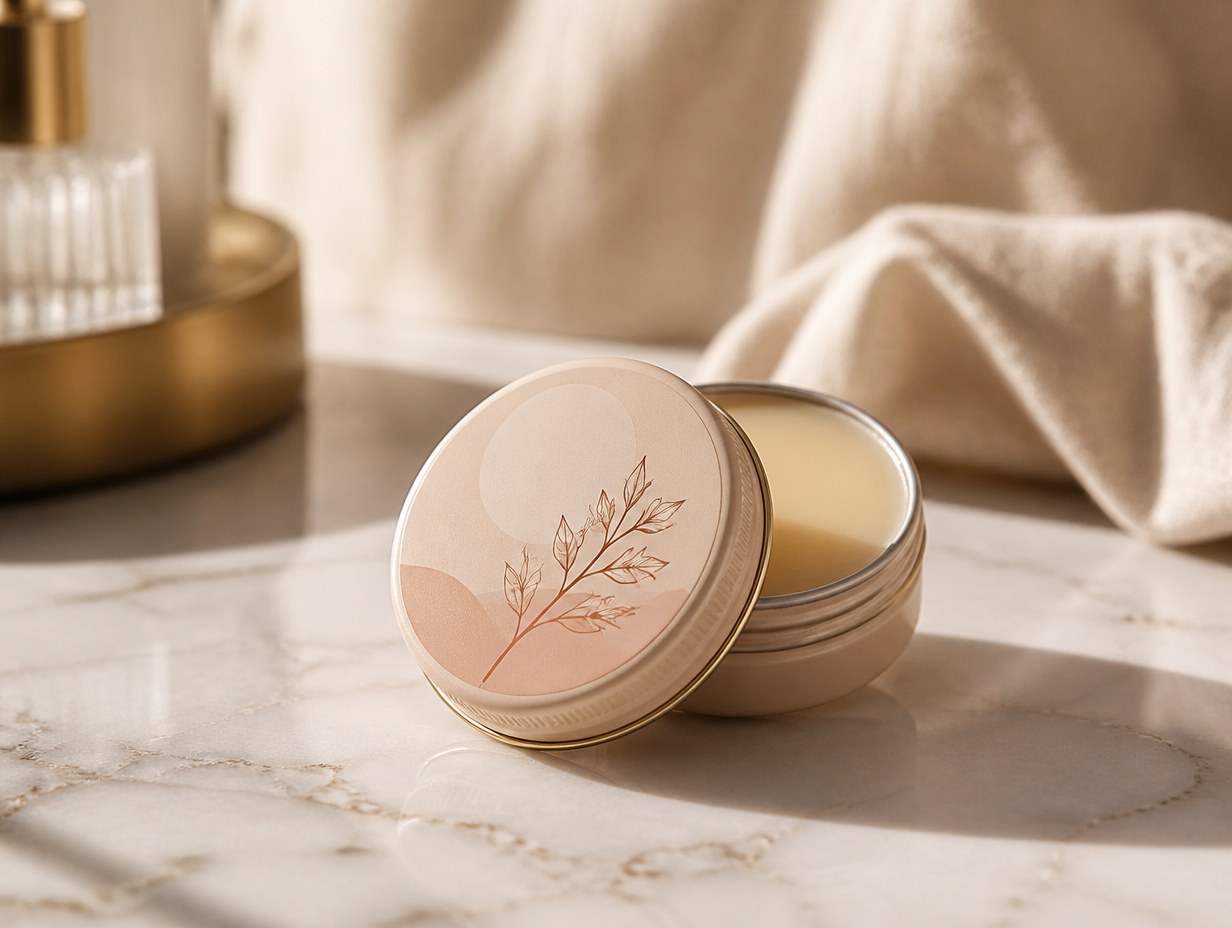 Lip Balm mockup example