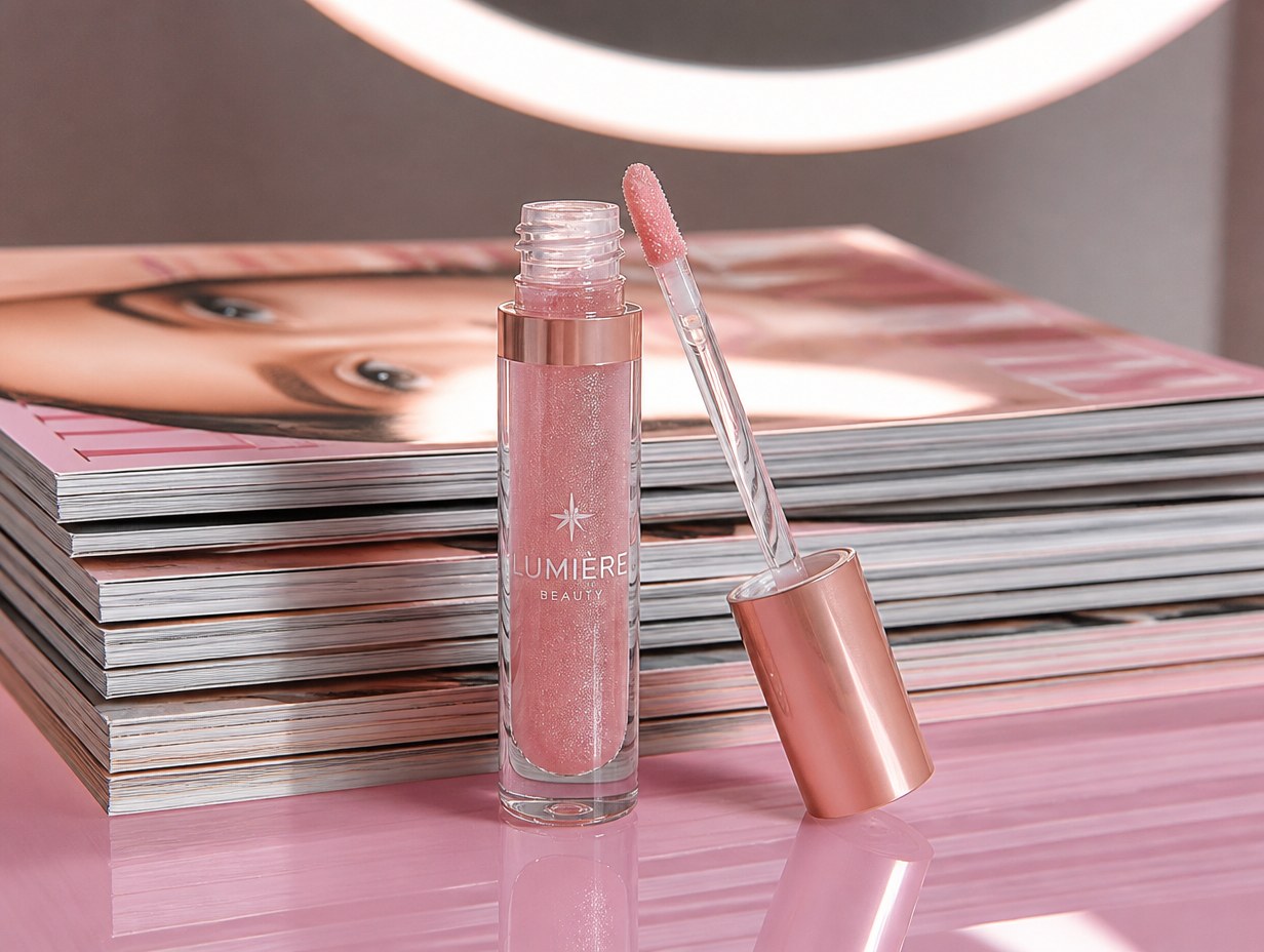 Lip Gloss mockup example