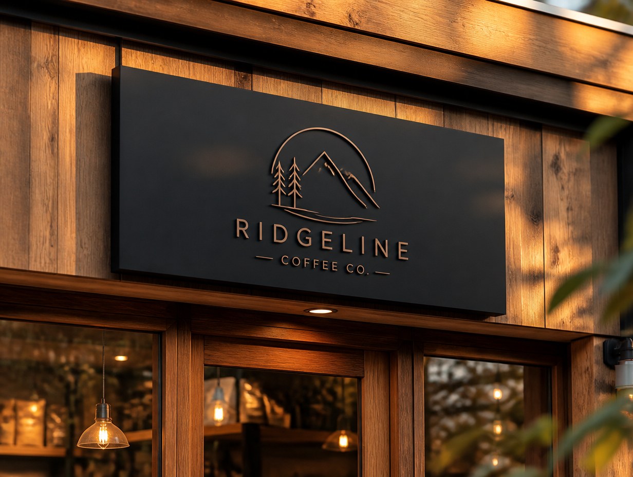 Logo mockup example