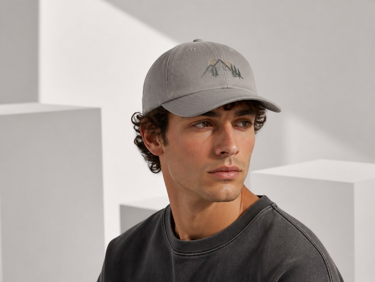 Low Profile Cap mockup example