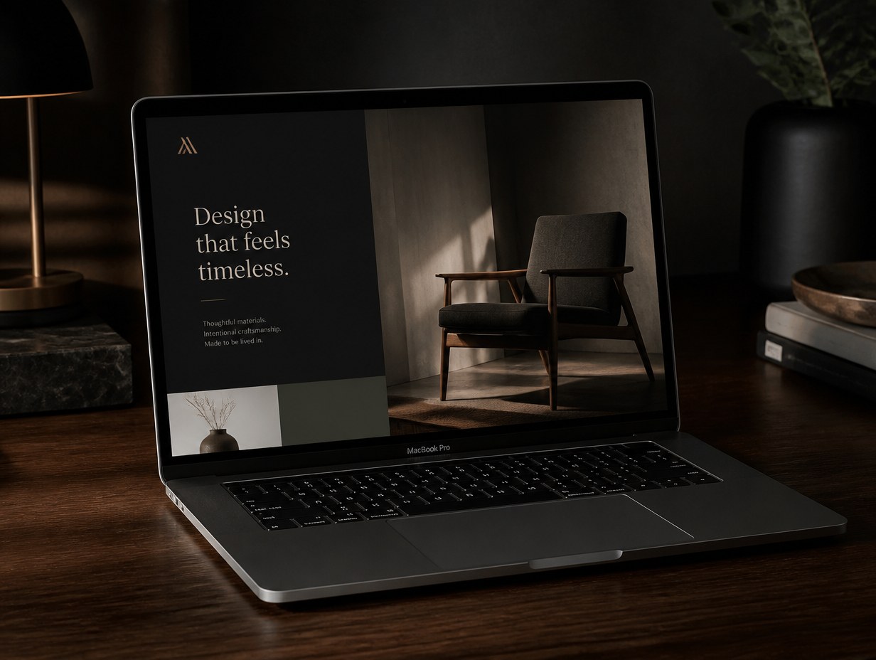 MacBook Pro mockup example