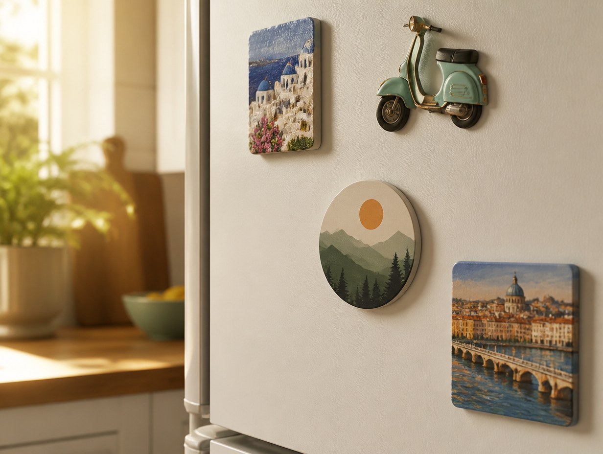 AI-generated magnet mockup sample