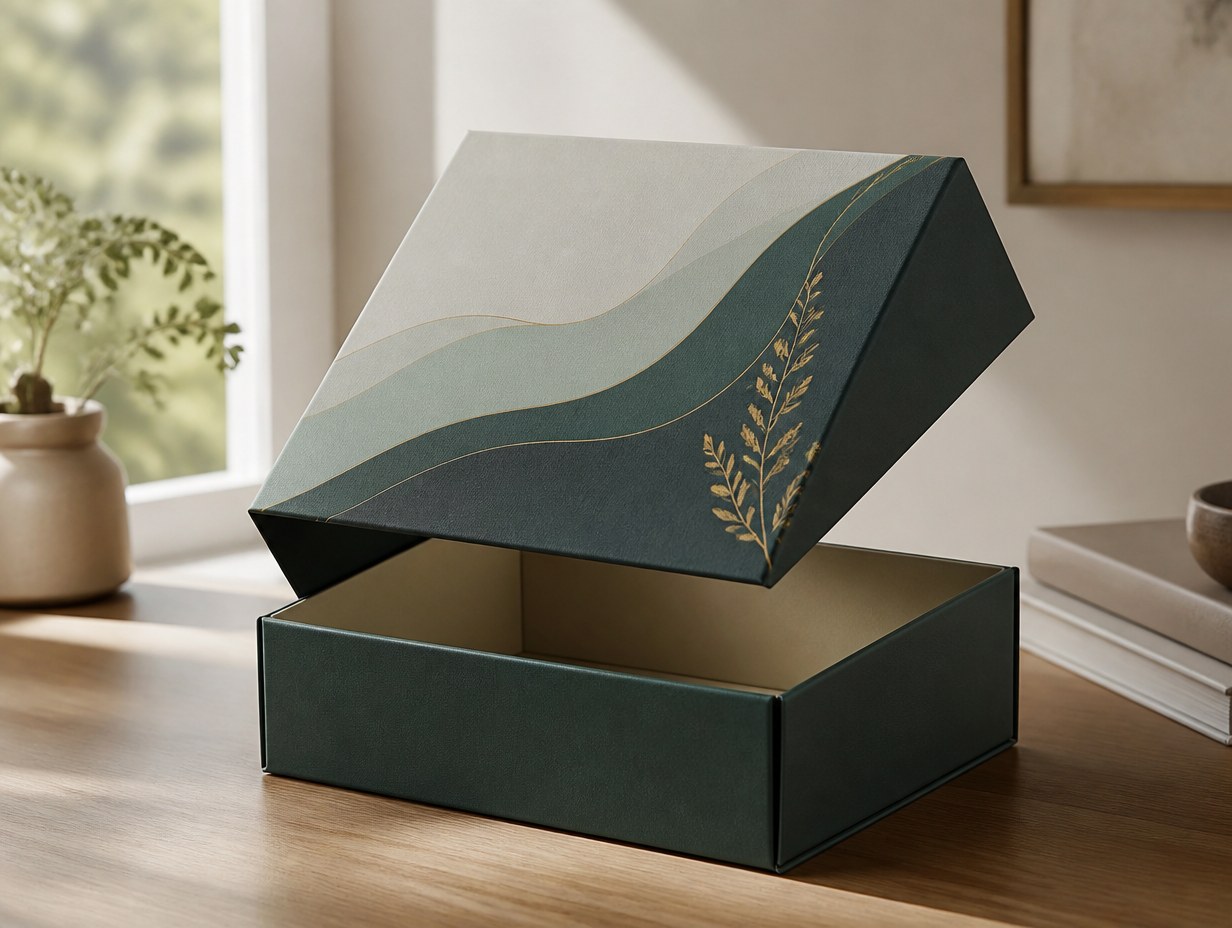 Magnetic Gift Box mockup example