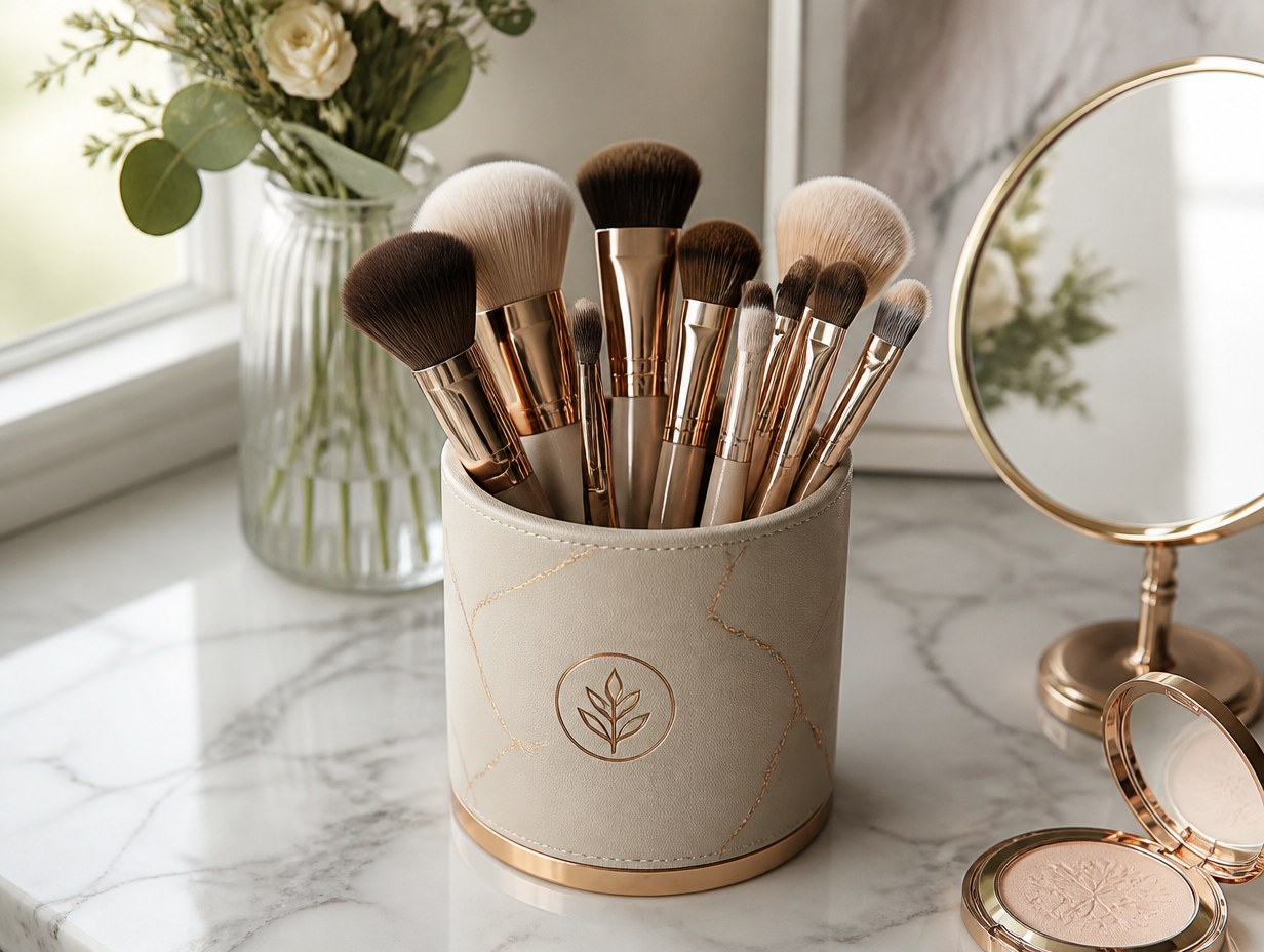 Makeup Brush Holder mockup example