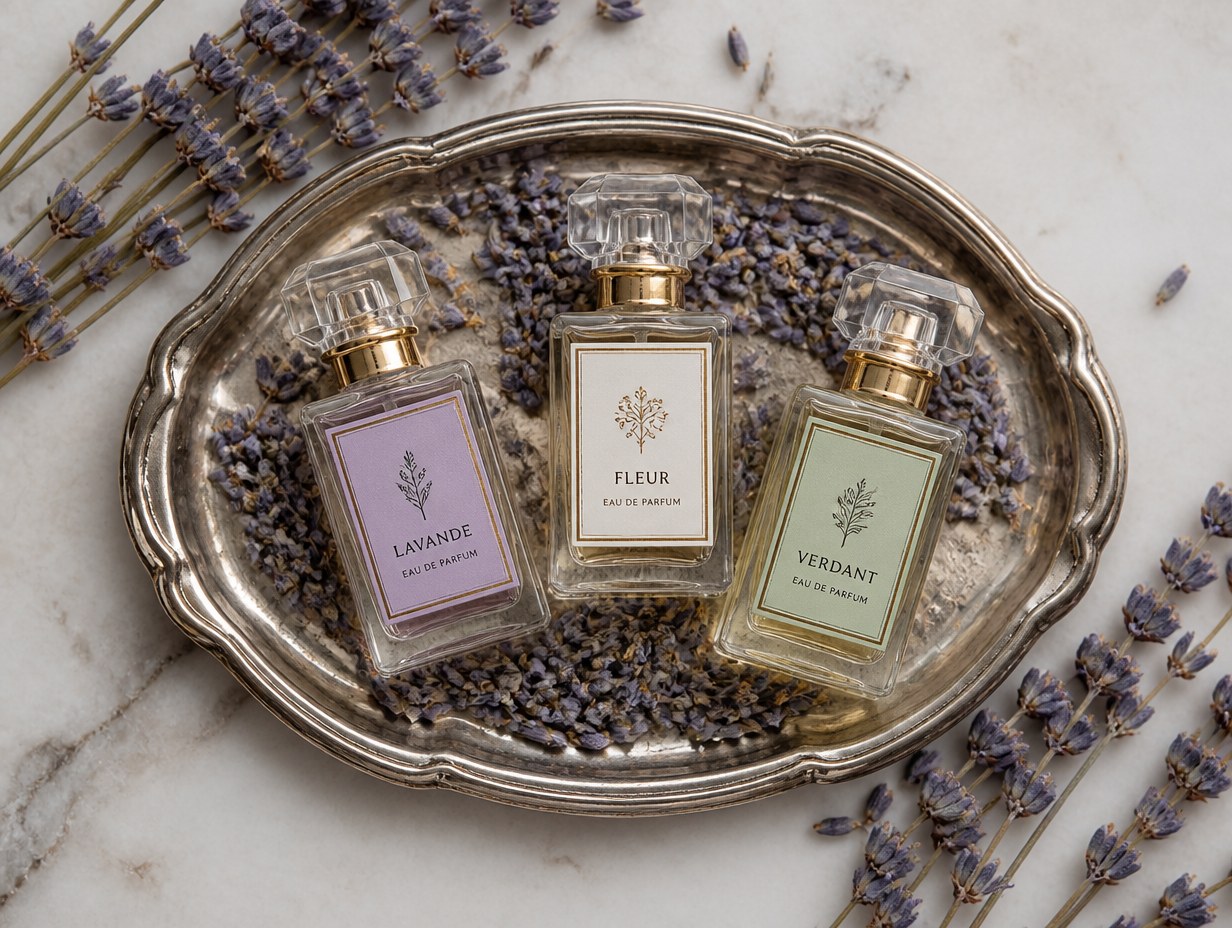 Mini Perfume Bottle mockup example