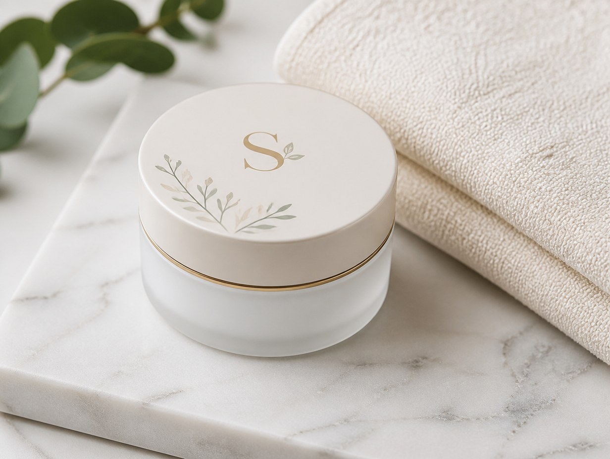 Moisturizer Jar mockup example