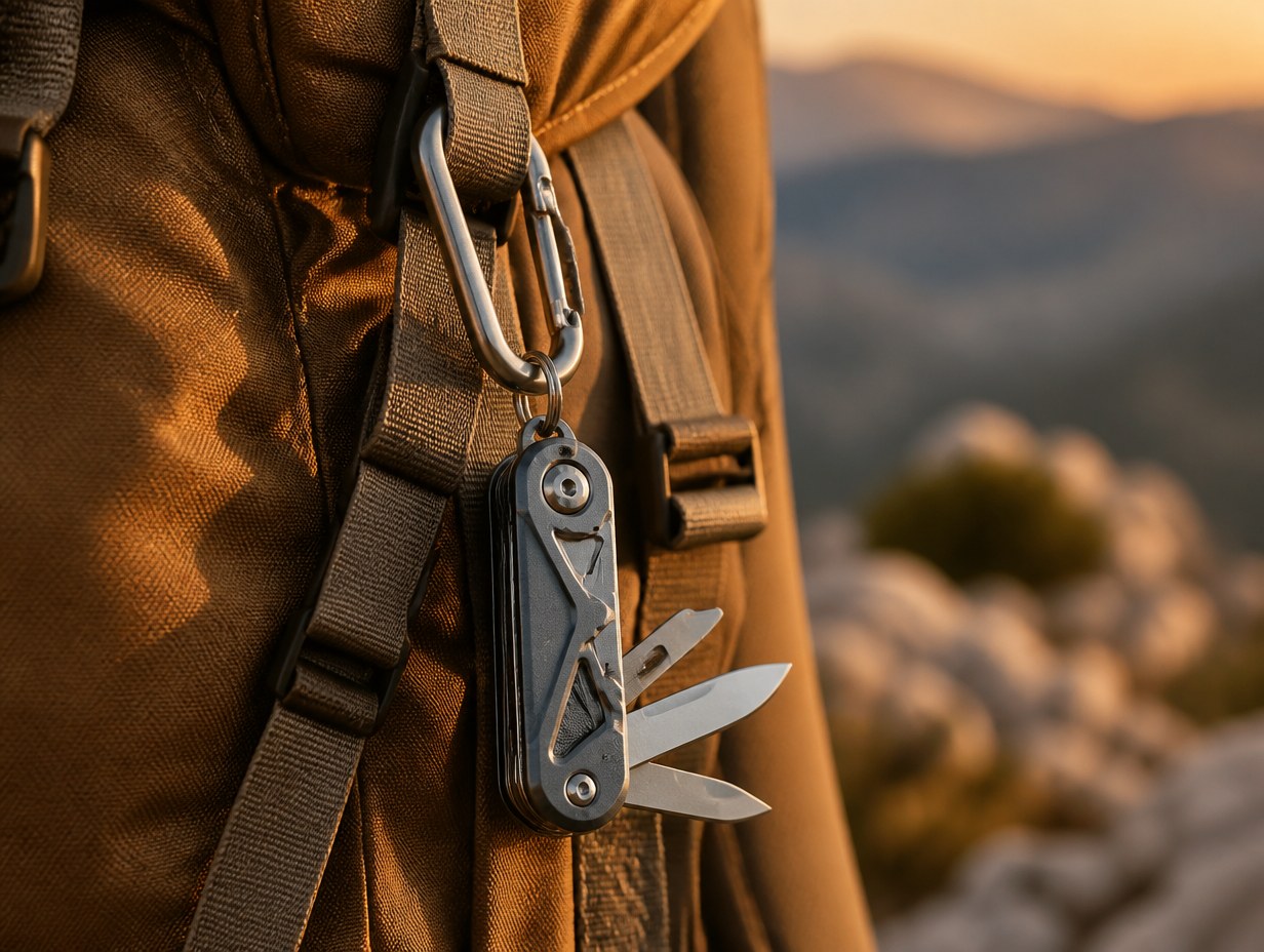 Multi-Tool Keychain mockup example