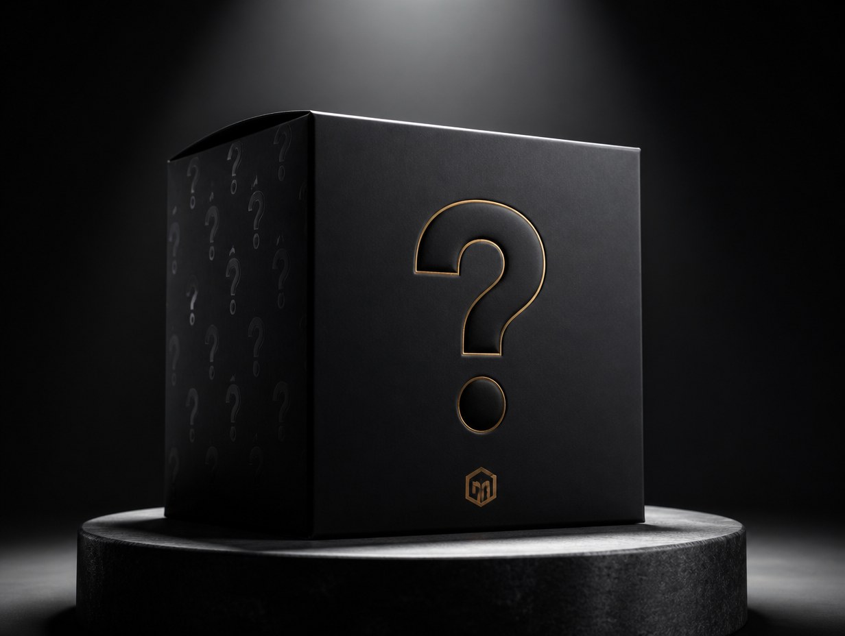 Mystery Box mockup example
