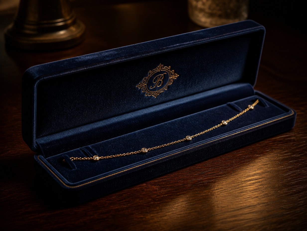 Necklace Box mockup example