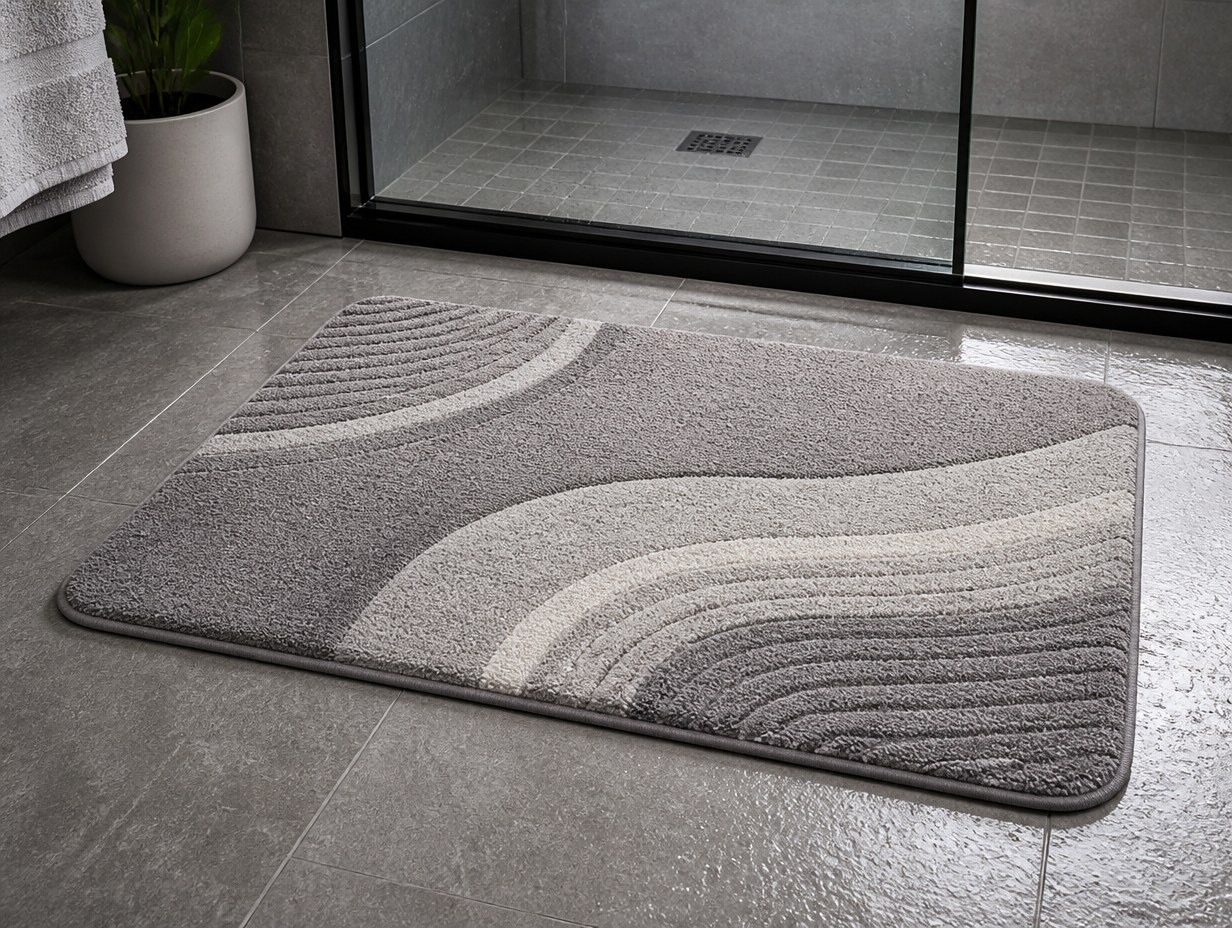 Non-Slip Bath Mat mockup example