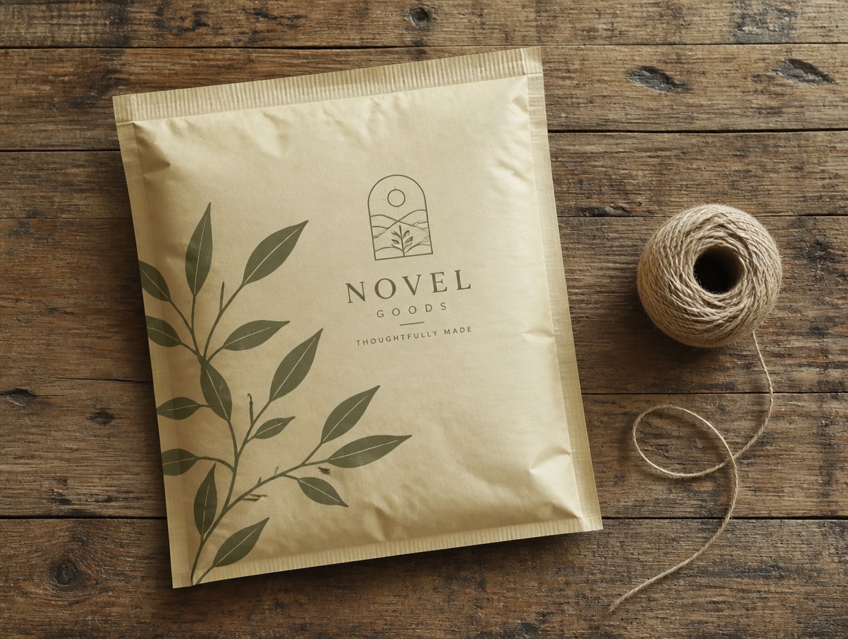 Padded Mailer mockup example