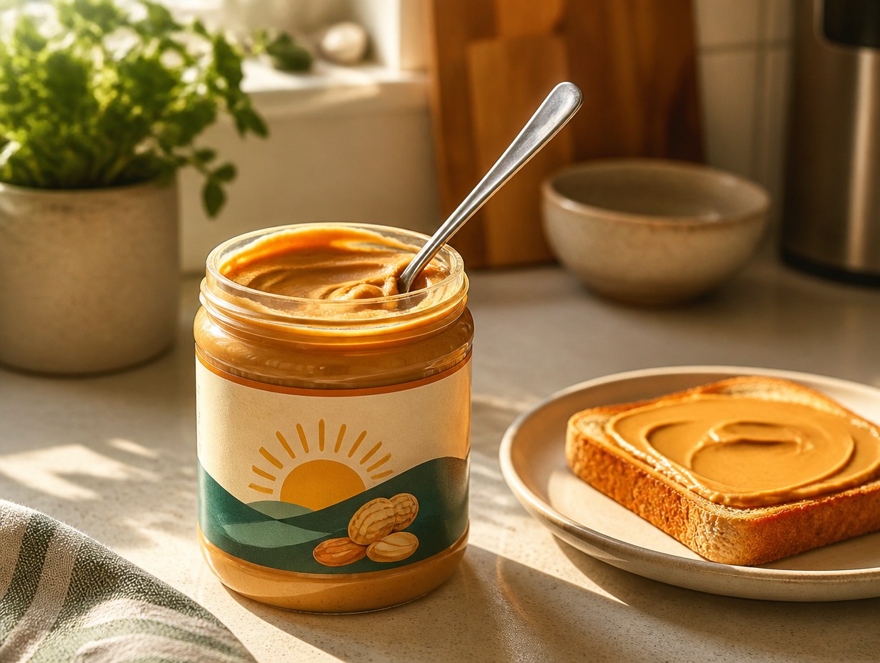 Peanut Butter Jar mockup example