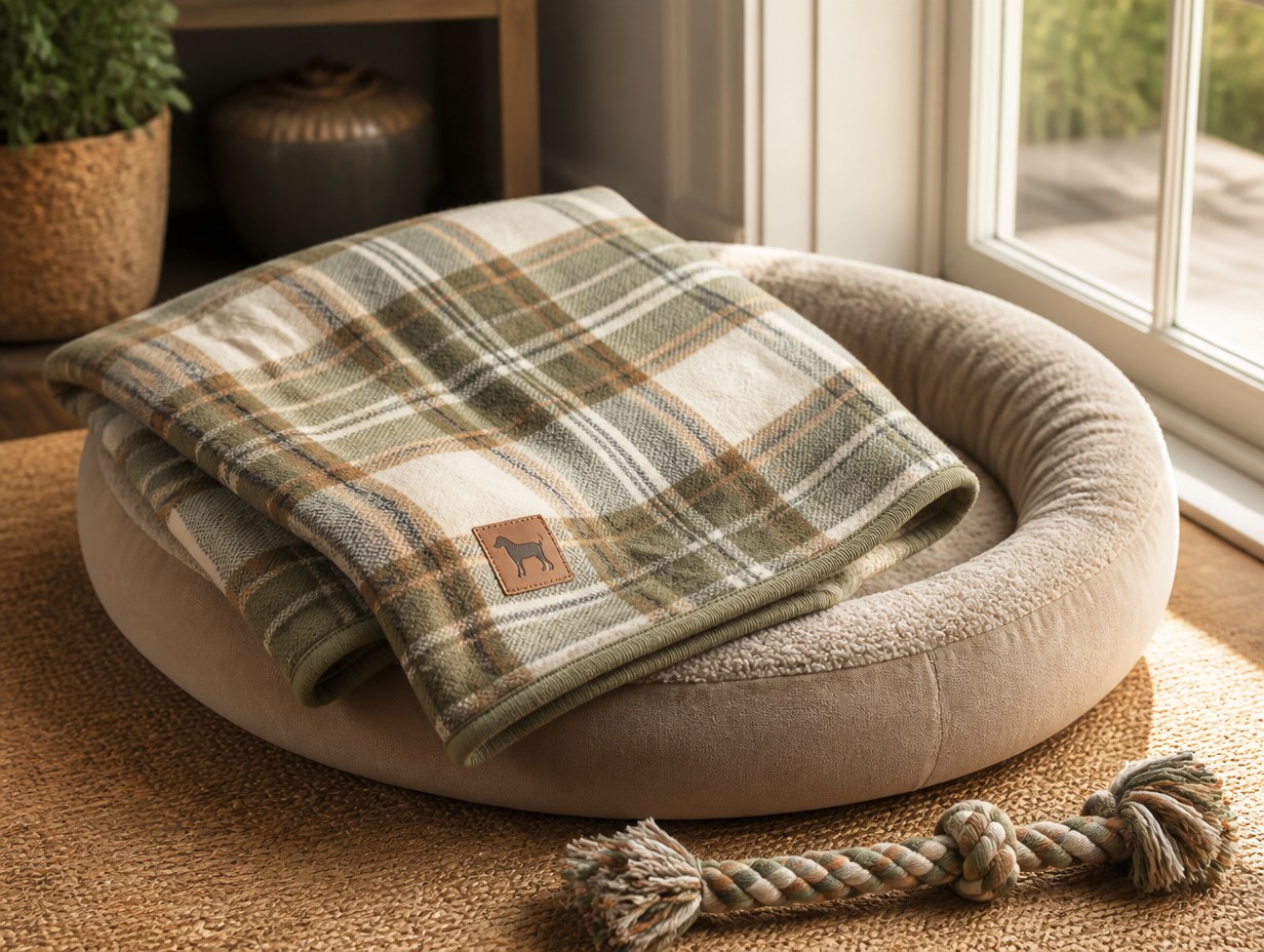 Pet Blanket mockup example