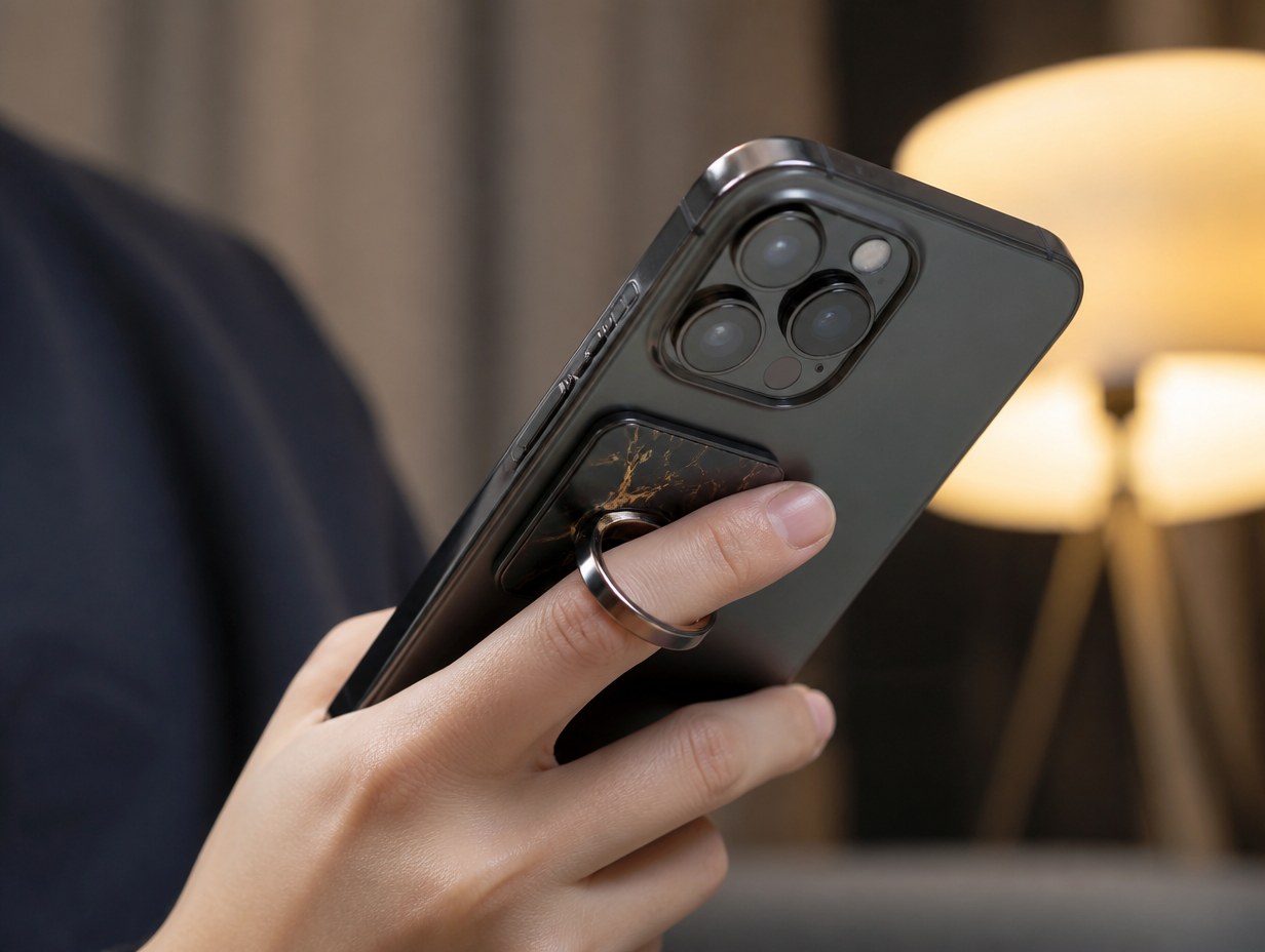 Phone Ring Holder mockup example