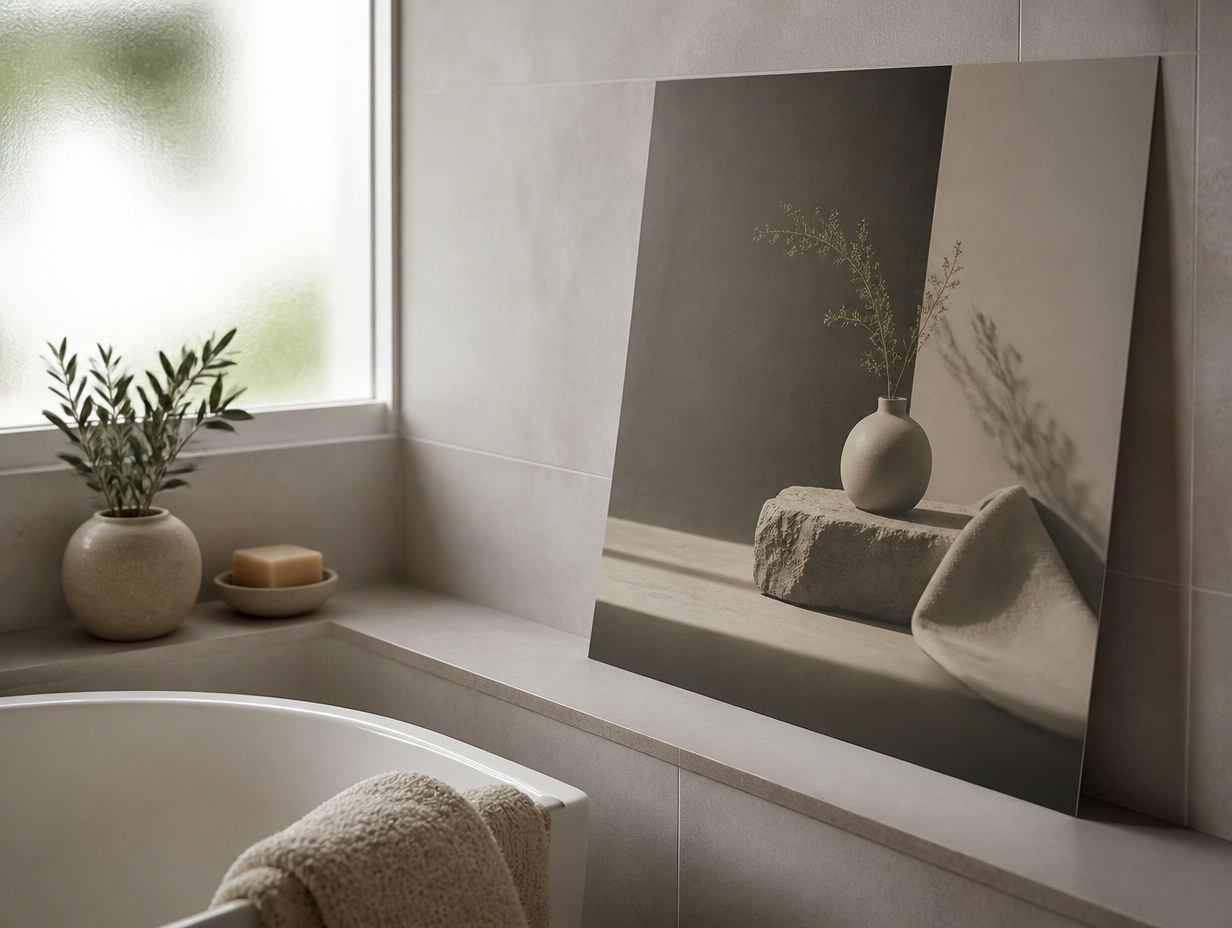 AI-generated photo print mockup sample