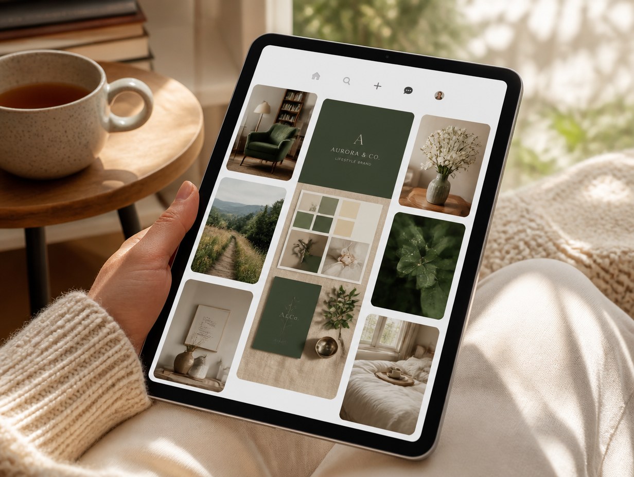AI-generated pinterest pin mockup sample