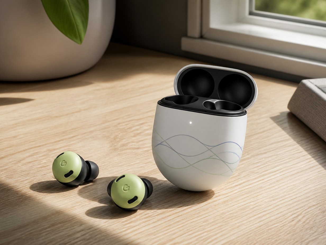 Pixel Buds mockup example