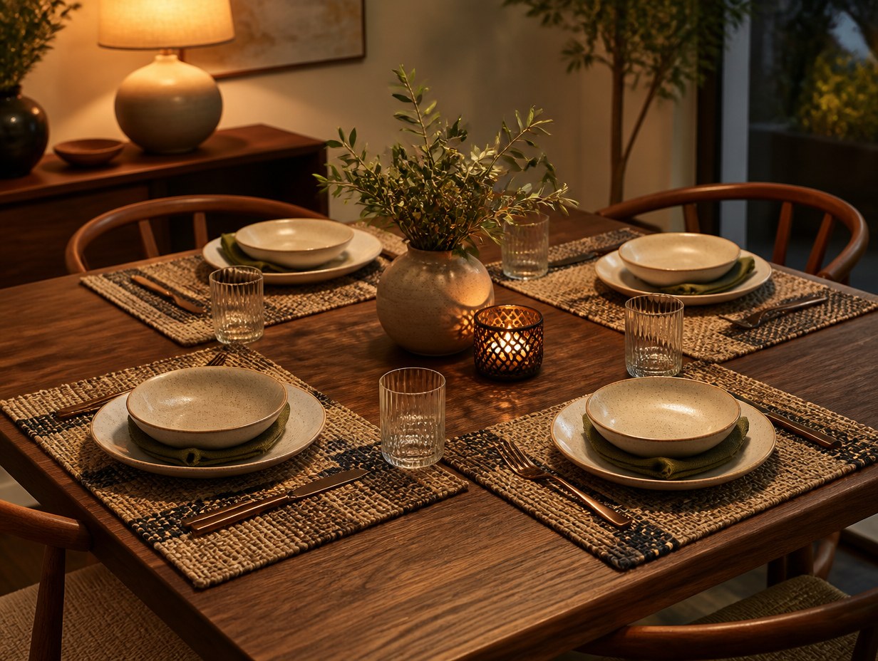 Placemat Set mockup example