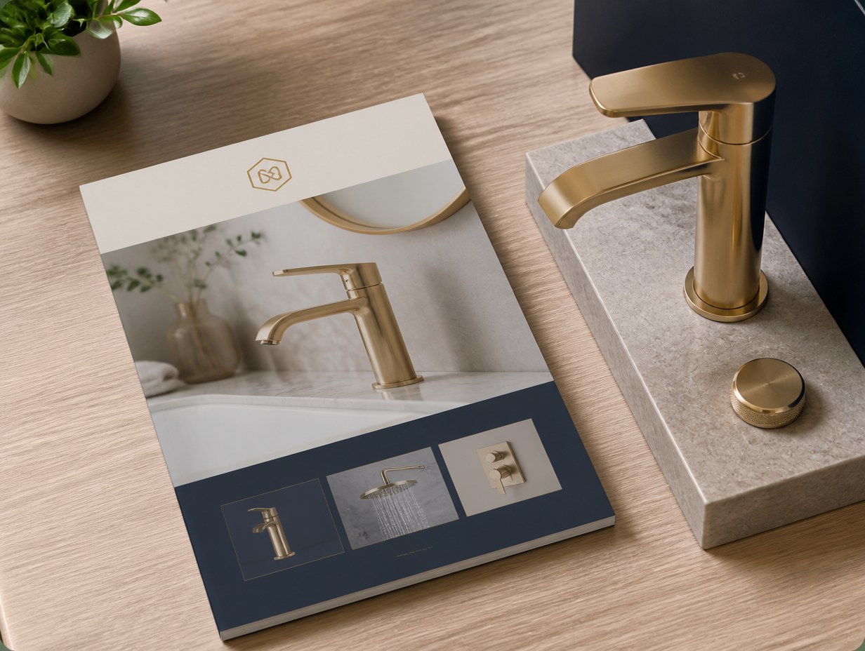 Product Brochure mockup example