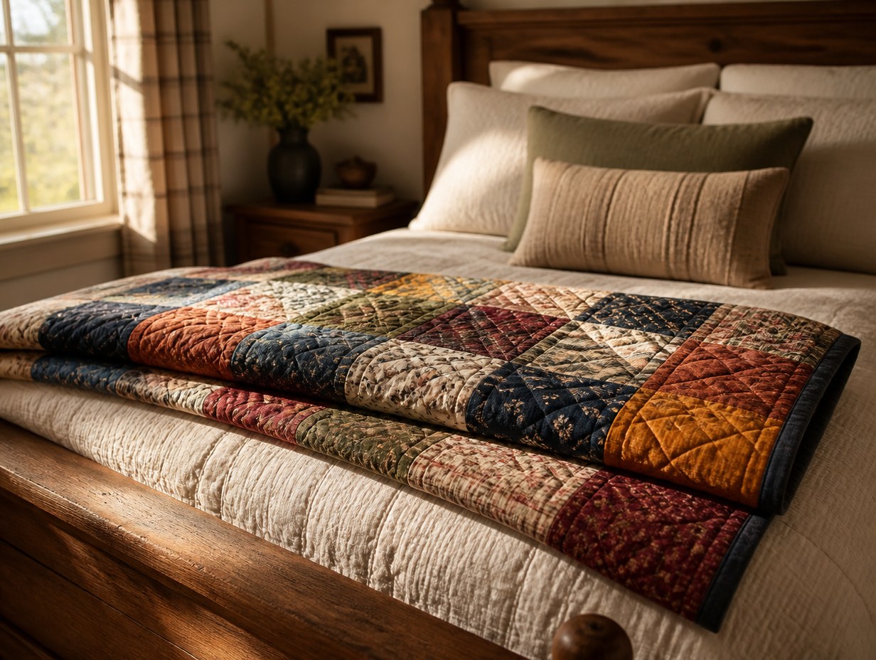 AI-generated quilt mockup sample