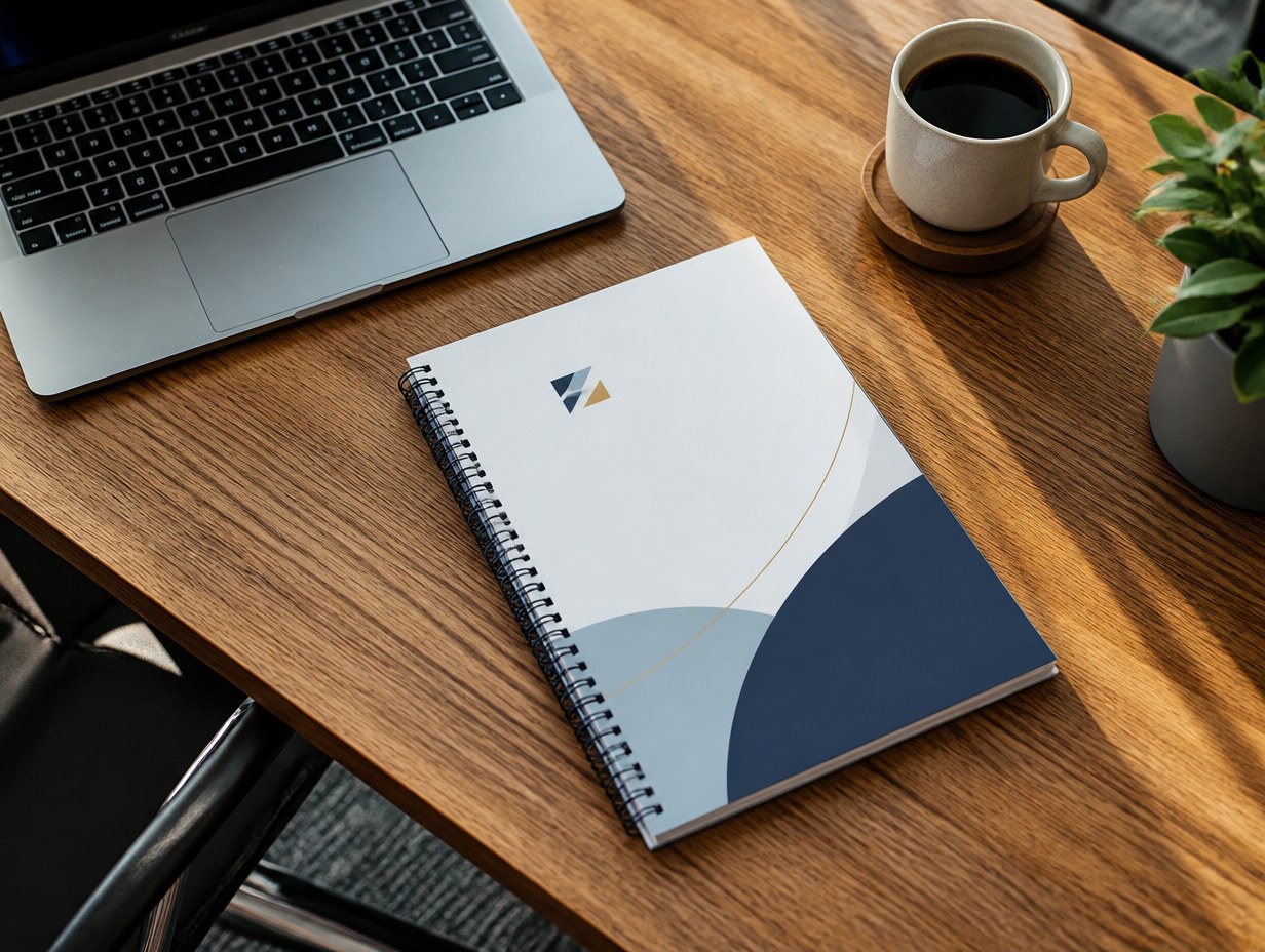 AI-generated report document mockup sample