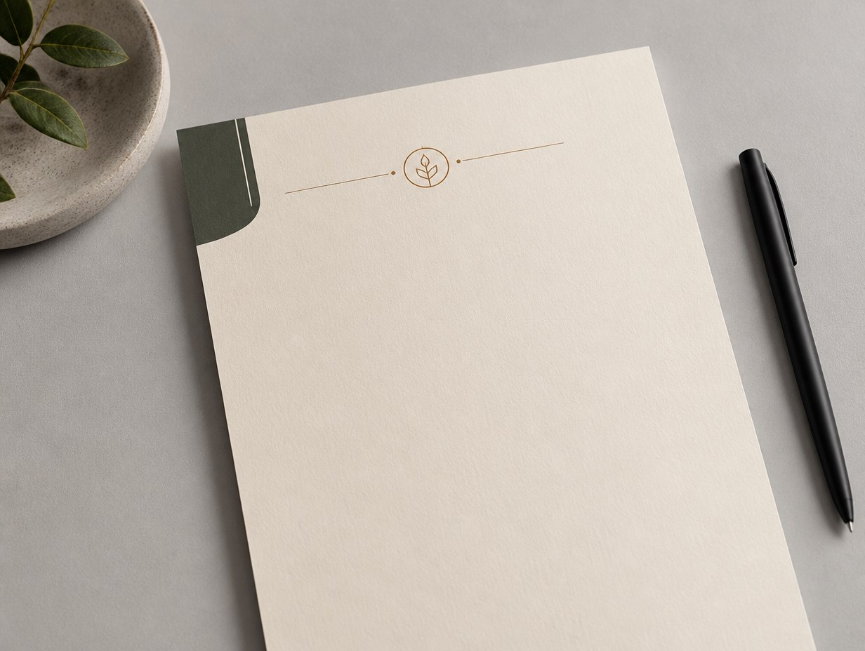 AI-generated resume paper mockup sample