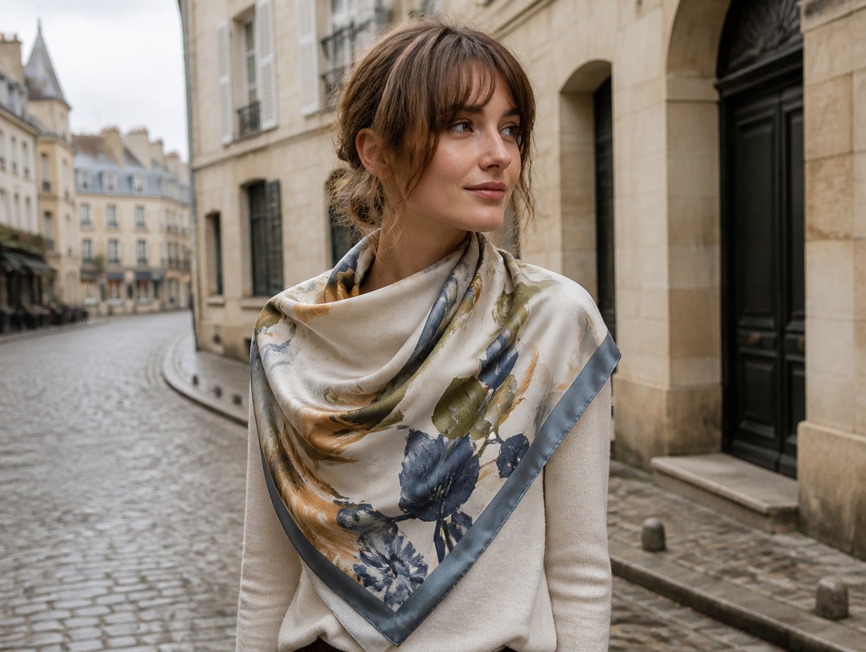 Scarf mockup example