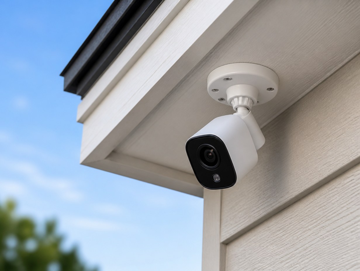 AI-generated security camera mockup sample