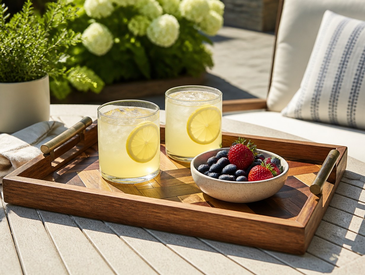 AI-generated serving tray mockup sample