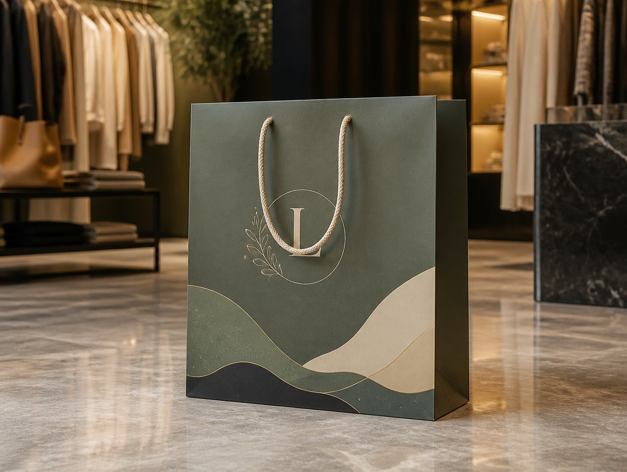 Shopping Bag mockup example