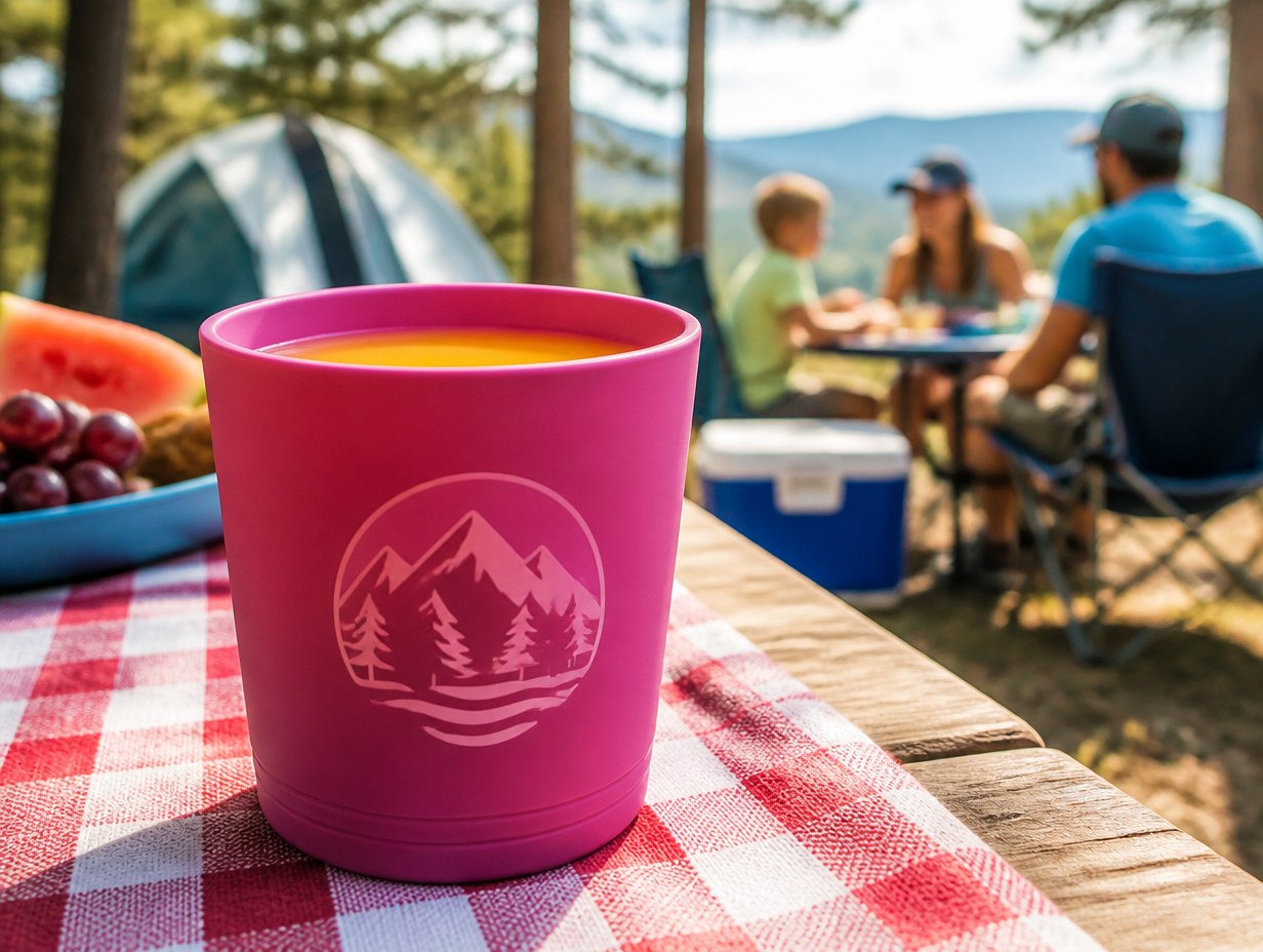 Silicone Cup mockup example