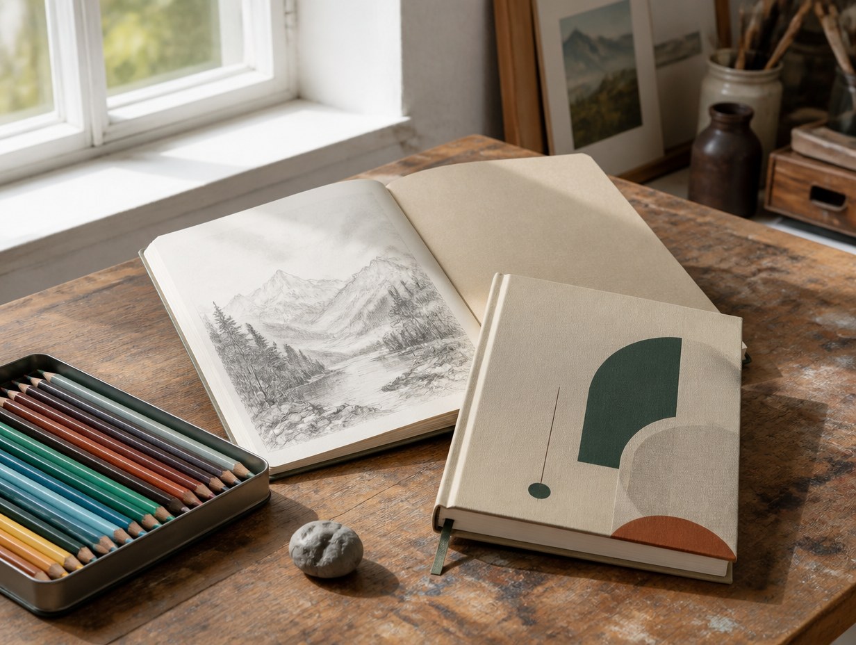 Sketchbook mockup example