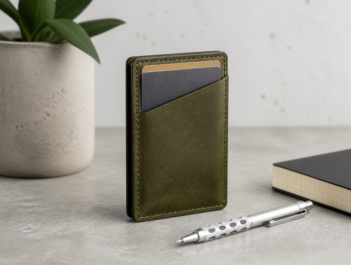 Slim Wallet mockup example