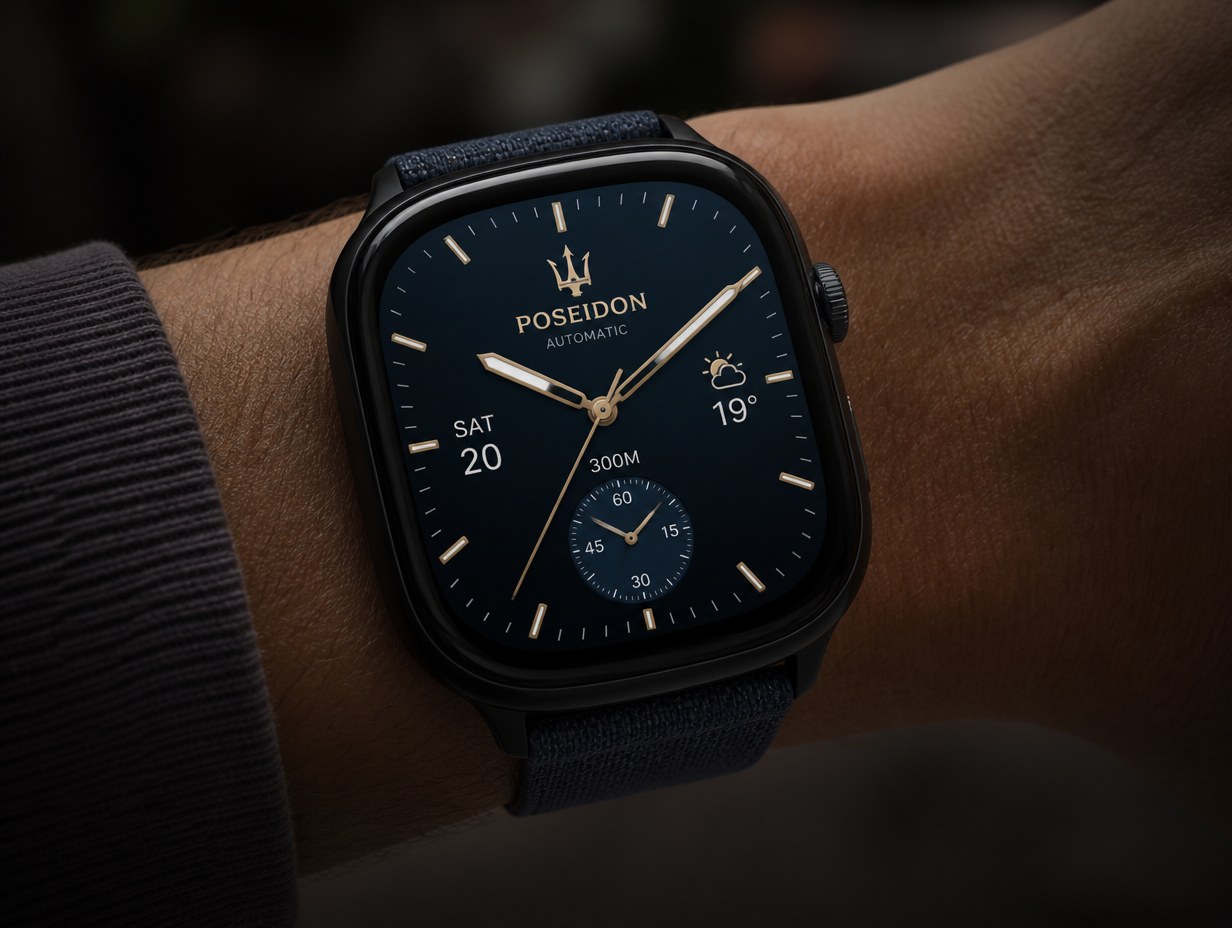 Smartwatch Face mockup example
