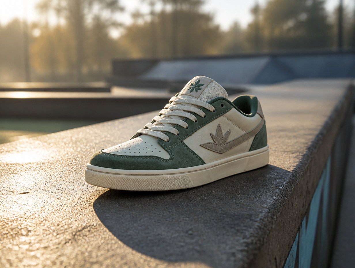 Sneakers mockup example