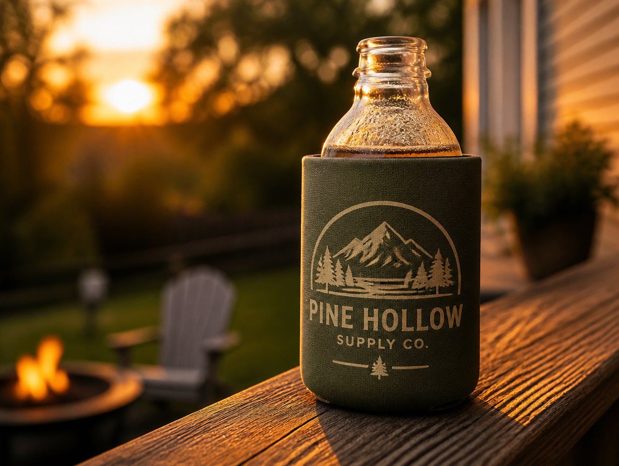 Stubby Cooler mockup example