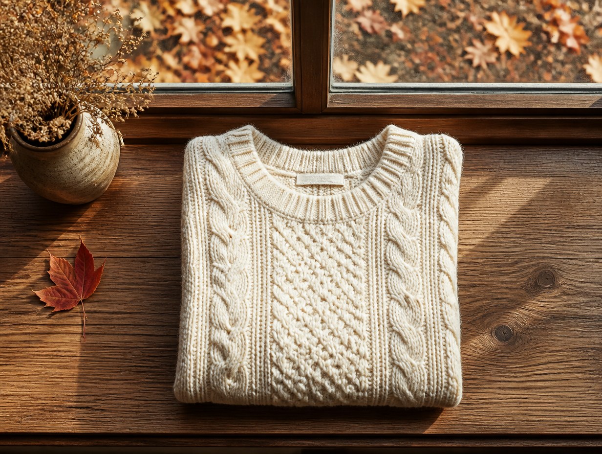 AI-generated sweater mockup sample